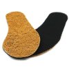 Kokos Schuheinlage mit Schwarzem Stoff 36