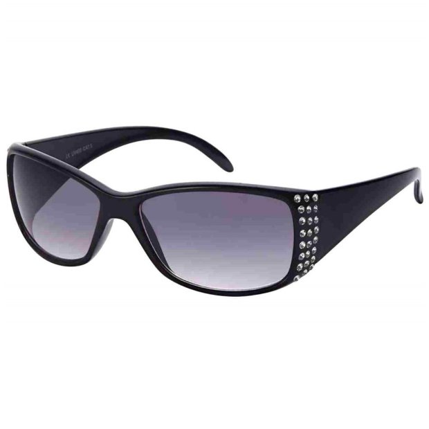 Stylische Damen Sonnenbrille mit Strasssteinen