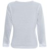 Mädchen Langarm Shirt mit Applikation Weiß 140