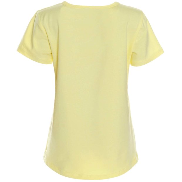 Mädchen Wende Pailletten T-Shirt mit tollem Motiv Gelb 104