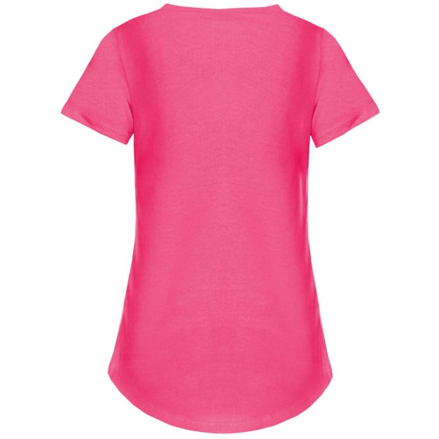 Mädchen Wende Pailletten T-Shirt mit tollem Motiv Pink 152