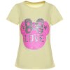 Mädchen Wende Pailletten T-Shirt mit tollem Motiv Gelb 164