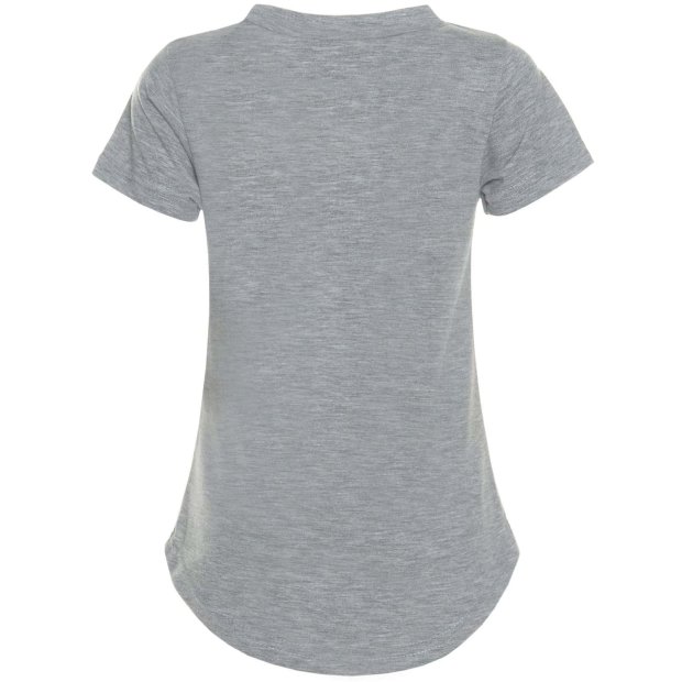 Mädchen Wende Pailletten T-Shirt in vielen Farben Grau 104