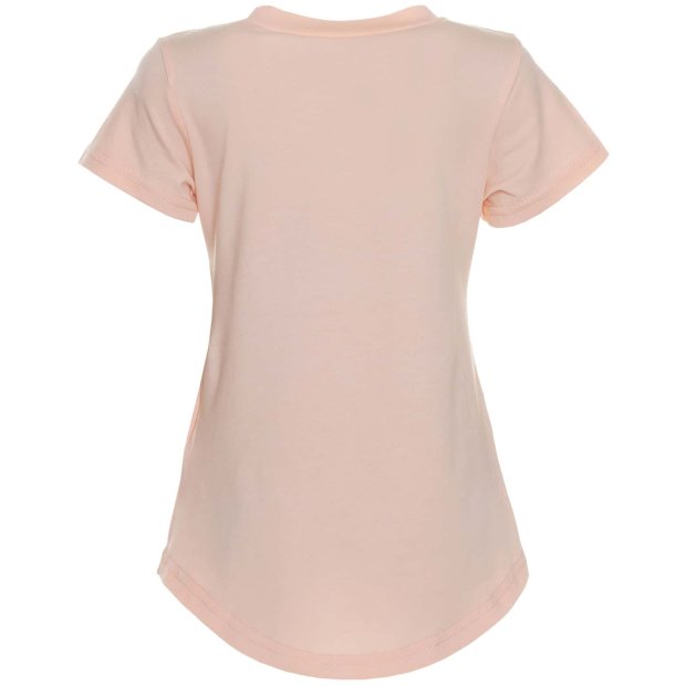 Mädchen Wende Pailletten T-Shirt in vielen Farben Orange 128