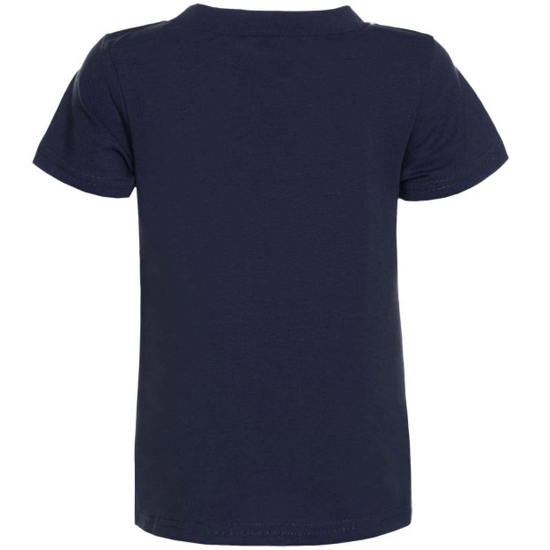 Jungen Wende-Pailletten T-Shirt Kurzarm tolle Sommerfarben Navy 104