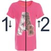 Mädchen Extra Long Shirt Pink 104