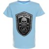 Jungen T-Shirt Kurzarm mit Wende Pailletten Blau 104