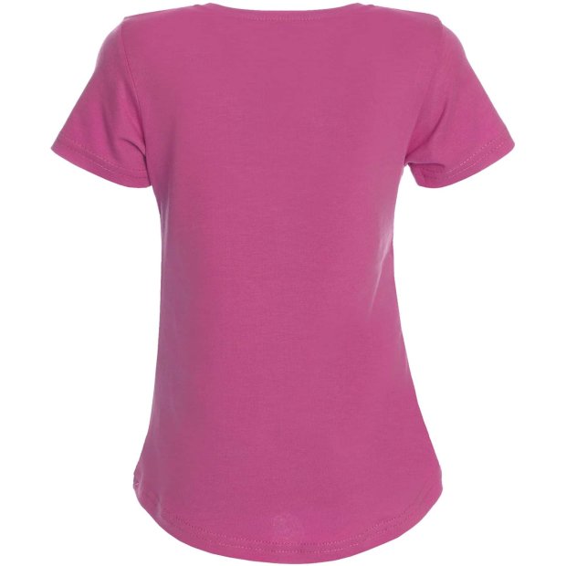Mädchen Wende Pailletten T-Shirt in tollen Sommerfarben Pink 116