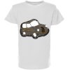 Jungen Wende Pailletten T-Shirt mit tollem Automotiv Weiß 158