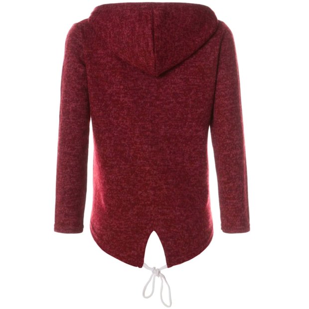 Mädchen Kapuzen Pullover in vielen Farben Rot 116