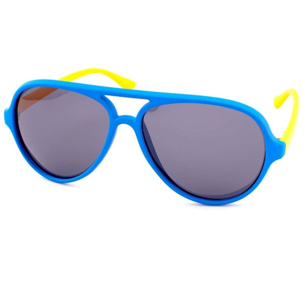 Piloten Kinder Sonnenbrille Polarisierende Gläser Blau