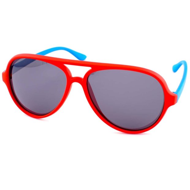 Piloten Kinder Sonnenbrille Polarisierende Gläser Rot