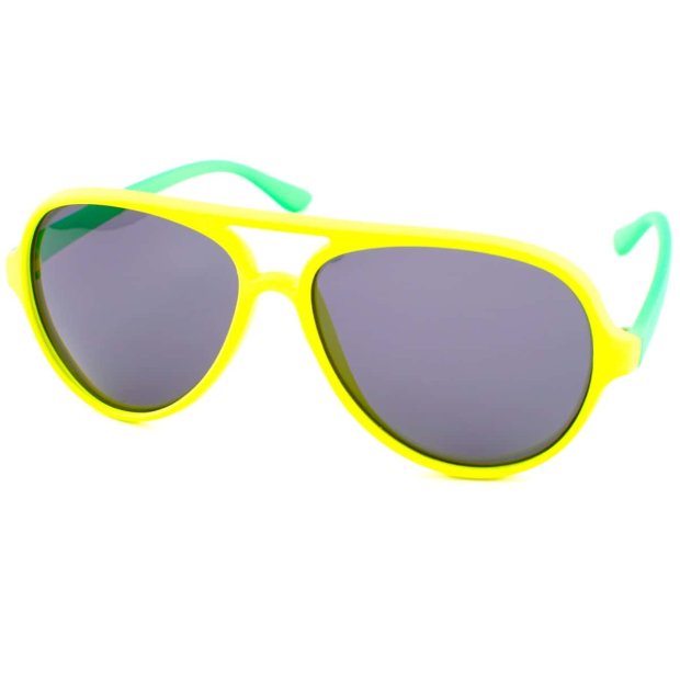 Piloten Kinder Sonnenbrille Polarisierende Gläser Gelb