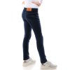 Mädchen Jeans Hose mit verstellbaren Bund Blau 104