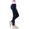Mädchen Jeans Hose mit verstellbaren Bund Blau 104