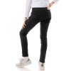 Mädchen Jeans Hose mit verstellbaren Bund Schwarz 116