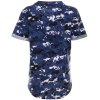Jungen Camouflage T-Shirt mit tollen Muster Druck Blau 128