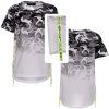Jungen T-Shirt Camouflage mit tollen Muster Druck Weiß 116