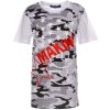 Jungen T-Shirt Kurzarm im Army Style Weiß 128