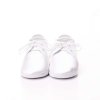 Baby Jungen Taufschuhe 10cm / EU17 Weiß mit Schnursenkel