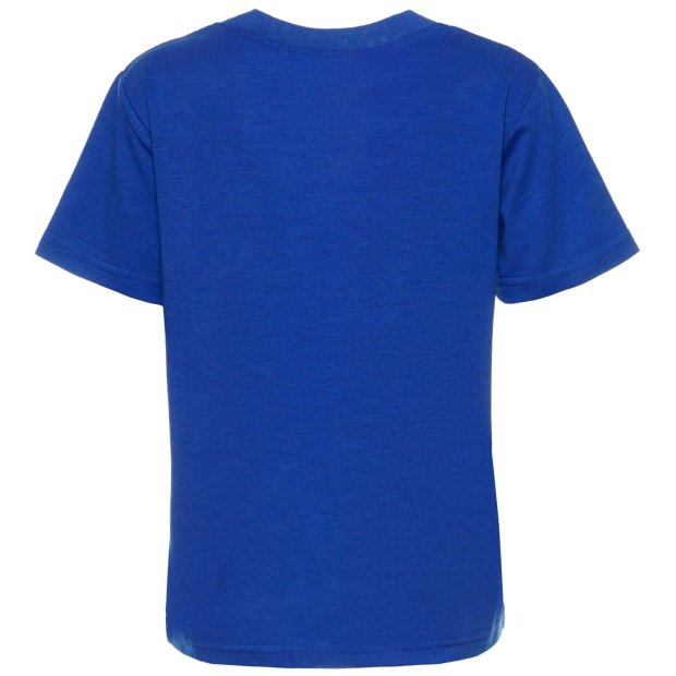 Jungen T-Shirt Kurzarm mit Motiv Druck Blau 116