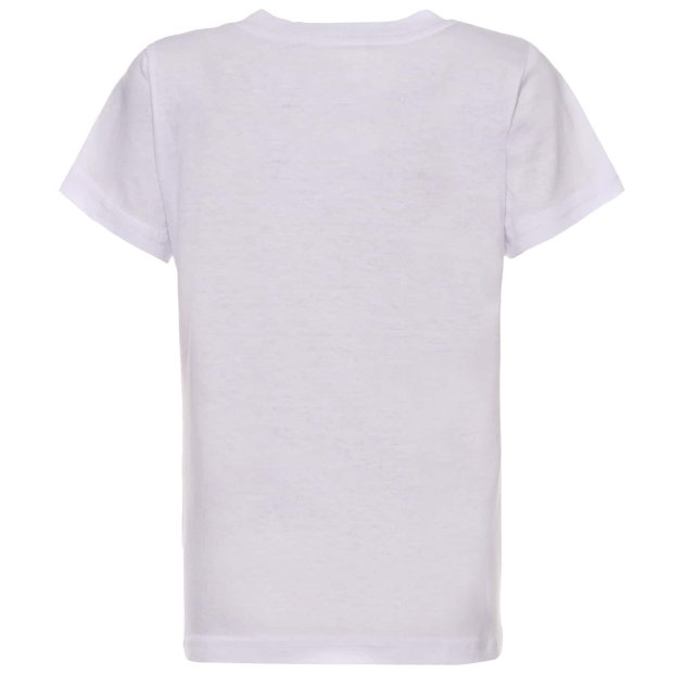 Jungen T-Shirt Kurzarm mit modernen Motivdruck Weiß 104