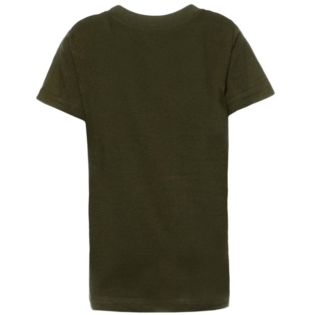Jungen T-Shirt Kurzarm mit modernen Motivdruck Grün 128