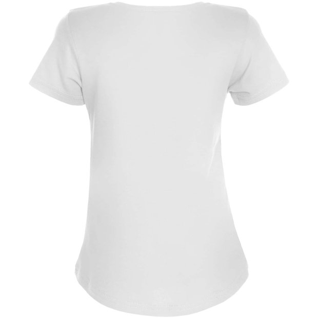 Mädchen Wende Pailletten T-Shirt mit tollem Motiv Weiß 104