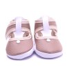 Baby Krabbel Schuhe mit Klettverschluss Braun 11cm EU18