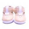 Baby Krabbel Schuhe mit Klettverschluss Beige 10cm / EU17