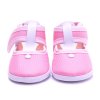 Baby Krabbel Schuhe mit Klettverschluss Rosa 9cm / EU16
