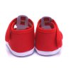 Baby Krabbel Schuhe mit Klettverschluss Rot 12cm / EU19.5