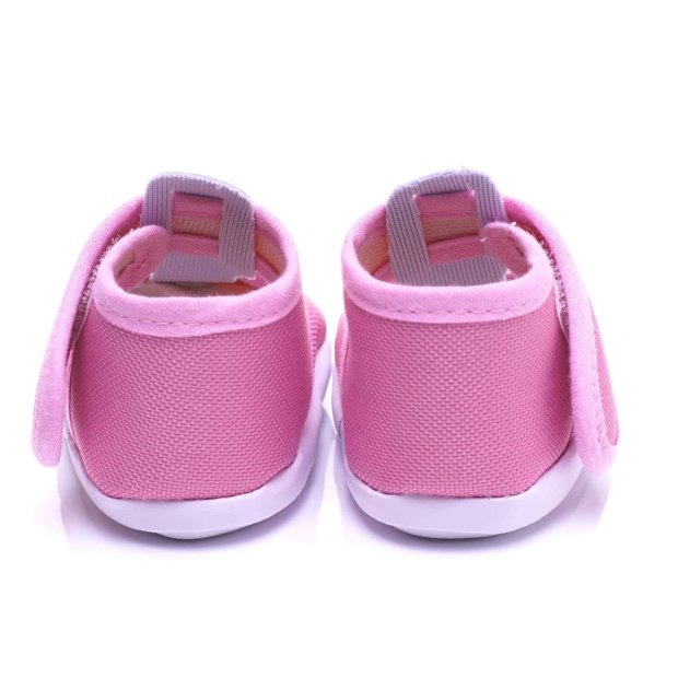 Baby Krabbel Schuhe mit Klettverschluss Violett 11cm EU18