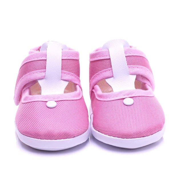 Baby Krabbel Schuhe mit Klettverschluss Violett 13cm / EU21