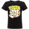 Mädchen Wende Pailletten T-Shirt mit einem PIZZA...