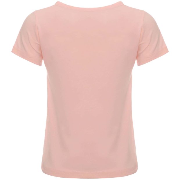 Mädchen Wende Pailletten T-Shirt mit einem Kmisso Motiv Rosa 140