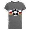 Jungen Wende Pailletten Deutschland Shirt Fussball EM 2024 Dunkelgrau 104
