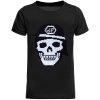 Jungen T-Shirt mit coolen Totenkopf Wende Pailletten...