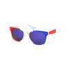 WM EM Fanbrille 2024 Fußball Fanartikel Sonnenbrille Frankreich Blau