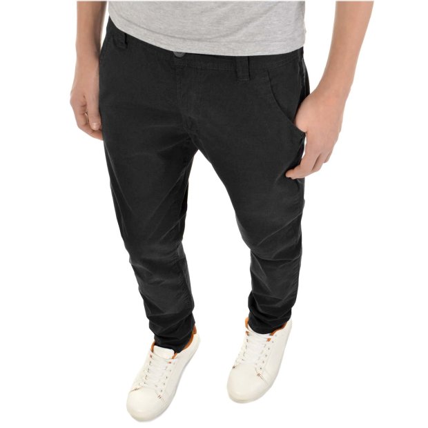 Jungen Chino Jeans mit verstellbaren Bund & vielen Größen Schwarz 104
