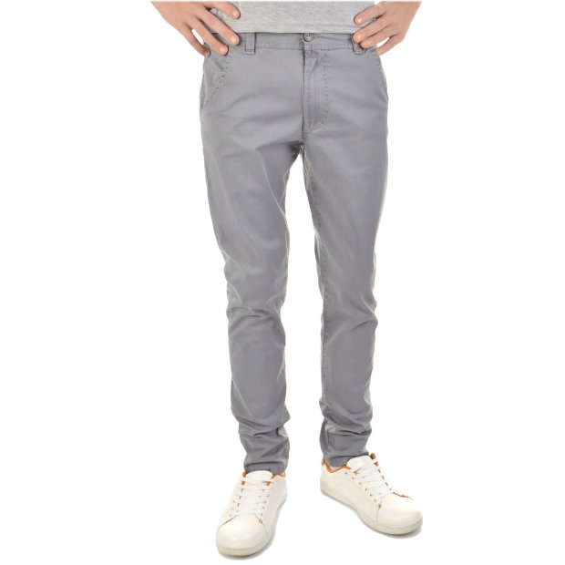 Jungen Chino Jeans mit verstellbaren Bund & vielen Größen Grau 140