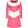 Schlichtes Mädchen Kleid mit Kette Pink 10 / 128