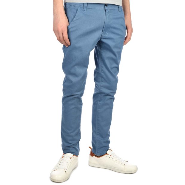 Jungen Chino Jeans mit verstellbaren Bund & vielen Größen Hellblau 110