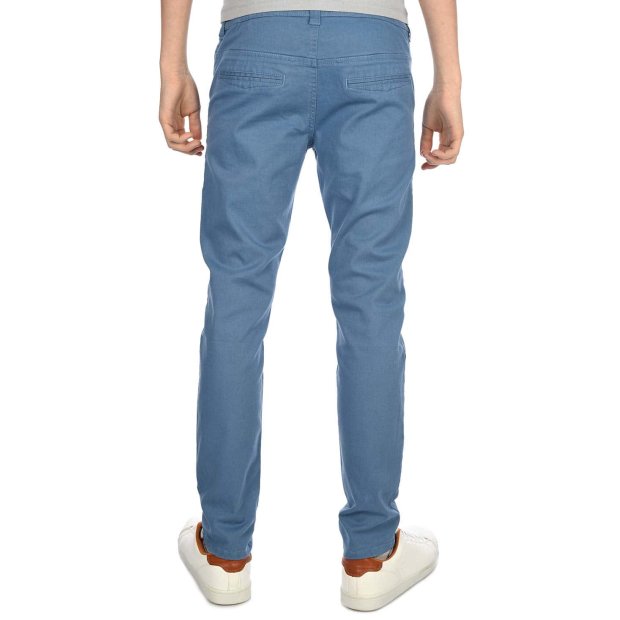 Jungen Chino Jeans mit verstellbaren Bund & vielen Größen Hellblau 110