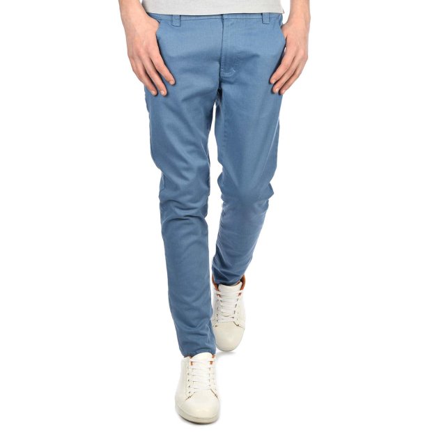 Jungen Chino Jeans mit verstellbaren Bund & vielen Größen Hellblau 140