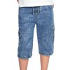 Kinder Jungen Cagro Jeans Shorts Hellblau 110