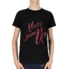 Jungen T-Shirt mit Never Give Up Schwarz 116-122