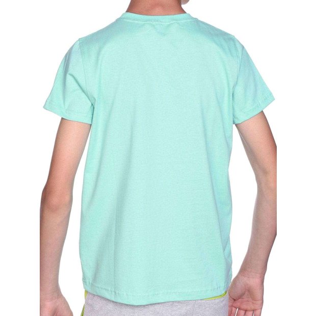 Jungen T-Shirt mit Motiv Druck & Sommer Farben