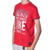Jungen T-Shirt mit Motiv Druck Rot 140/146
