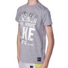 Jungen T-Shirt mit Motiv Druck Grau 152/158